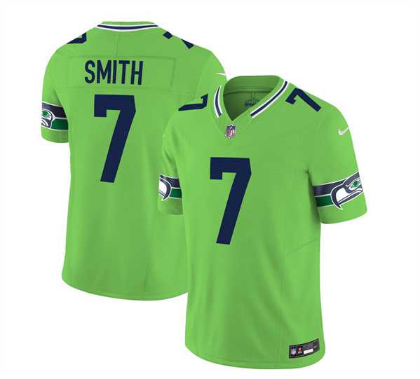 Men & Women & Youth Seattle Seahawks #7 Geno Smith 2023 F.U.S.E. Green Limited Jersey->seattle seahawks->NFL Jersey